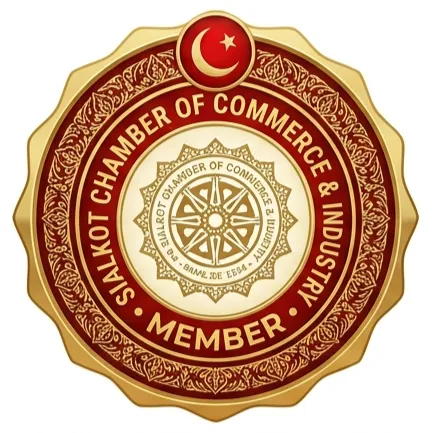 SCCI Member Badge - Sialkot Chamber of Commerce & Industry