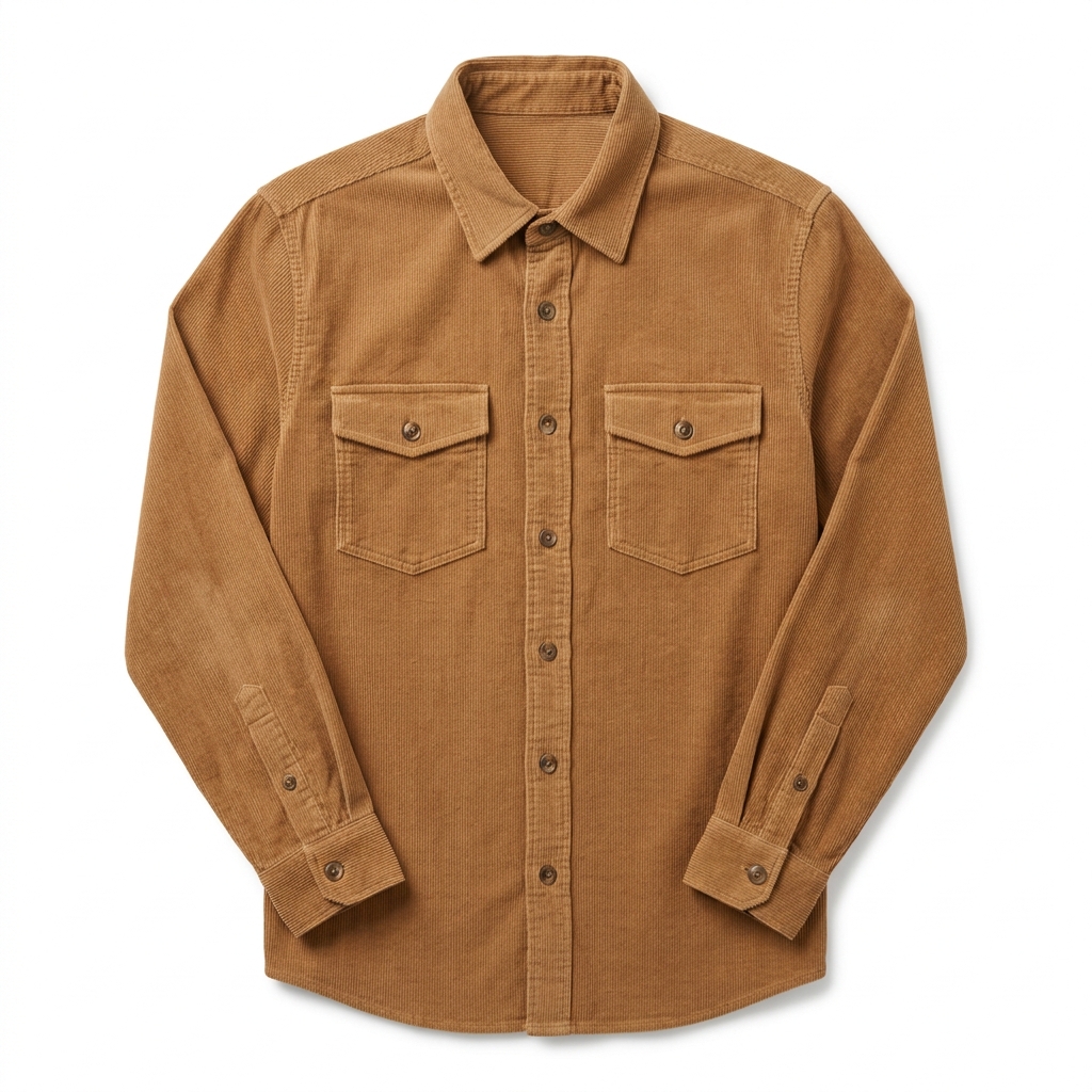 8-Wale Corduroy Relaxed Street Overshirt