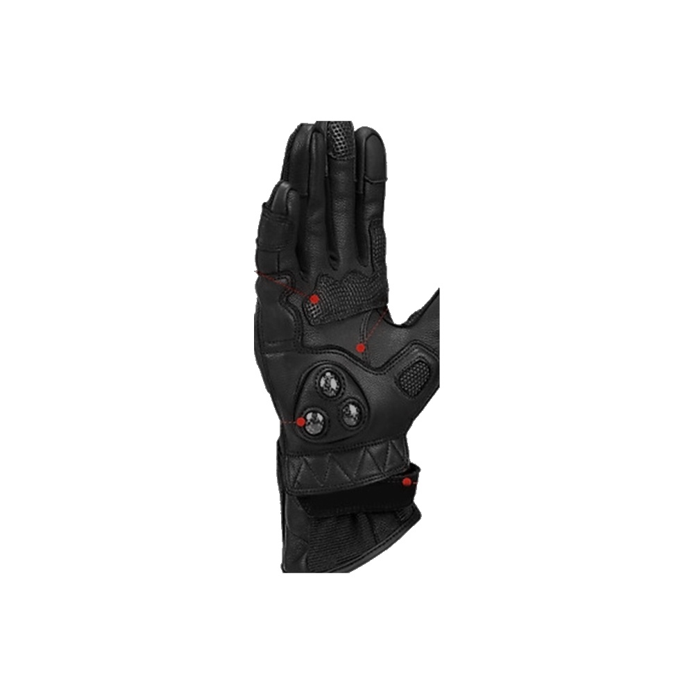 Heated All-Weather Winter Motorcycle Gloves