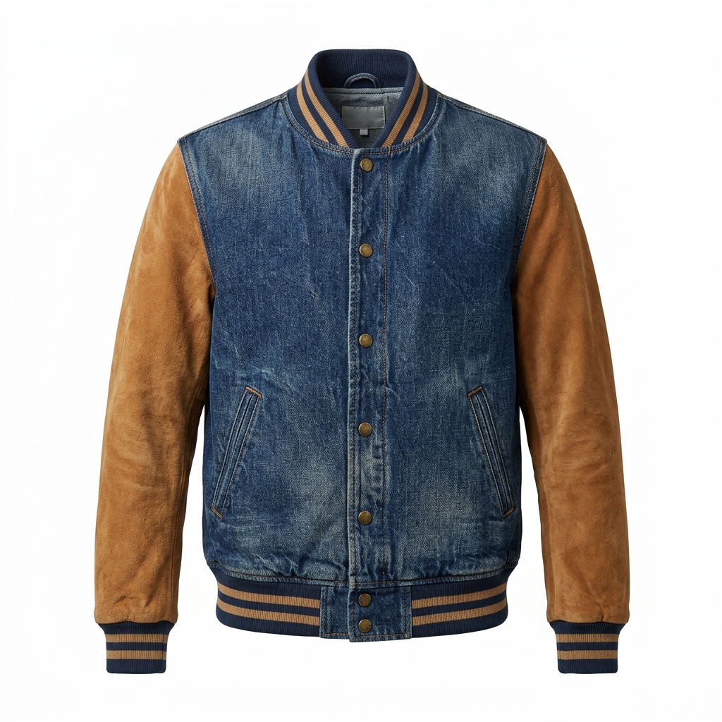 Suede Trucker Western Jacket