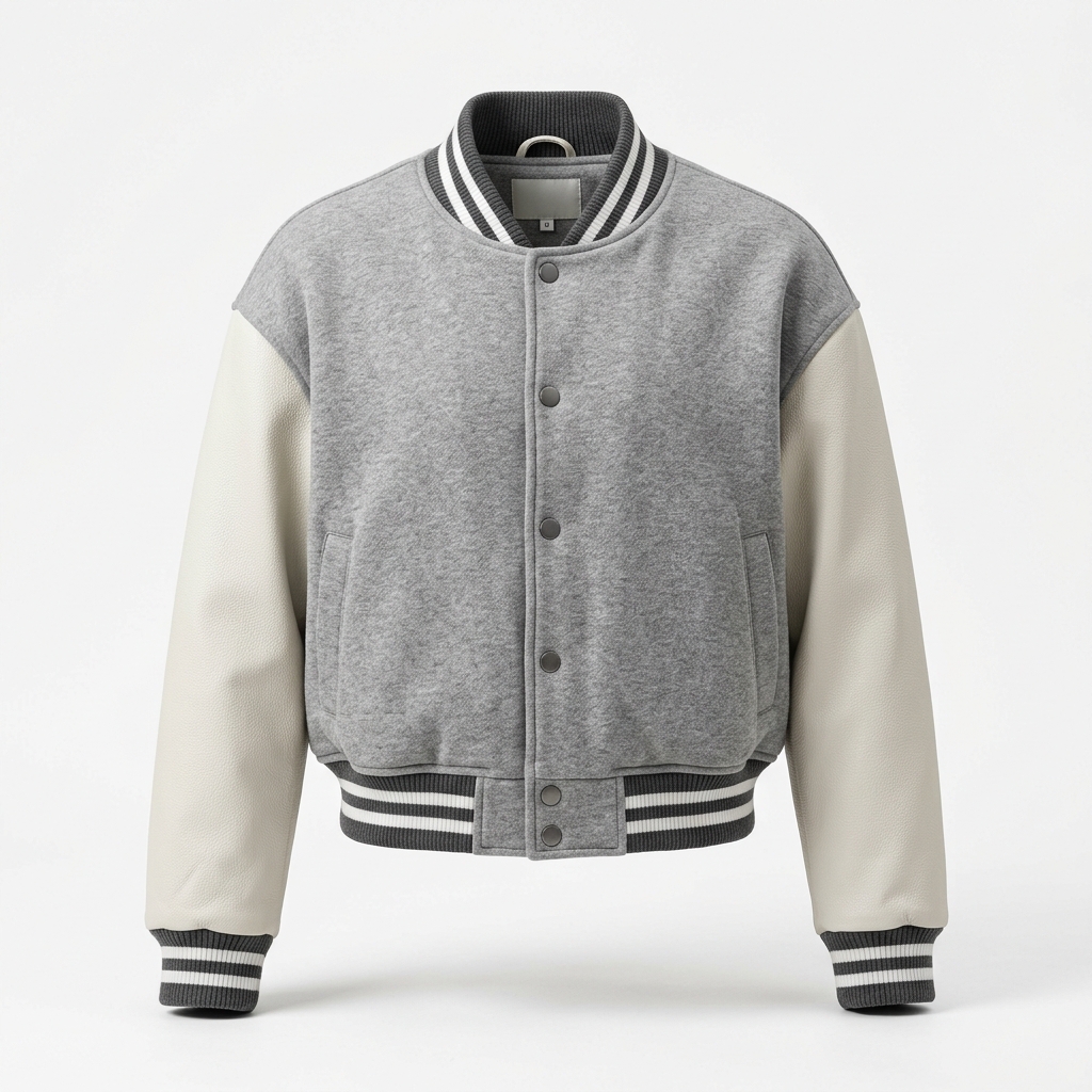 Retro Color-Blocked Shell Track Jacket