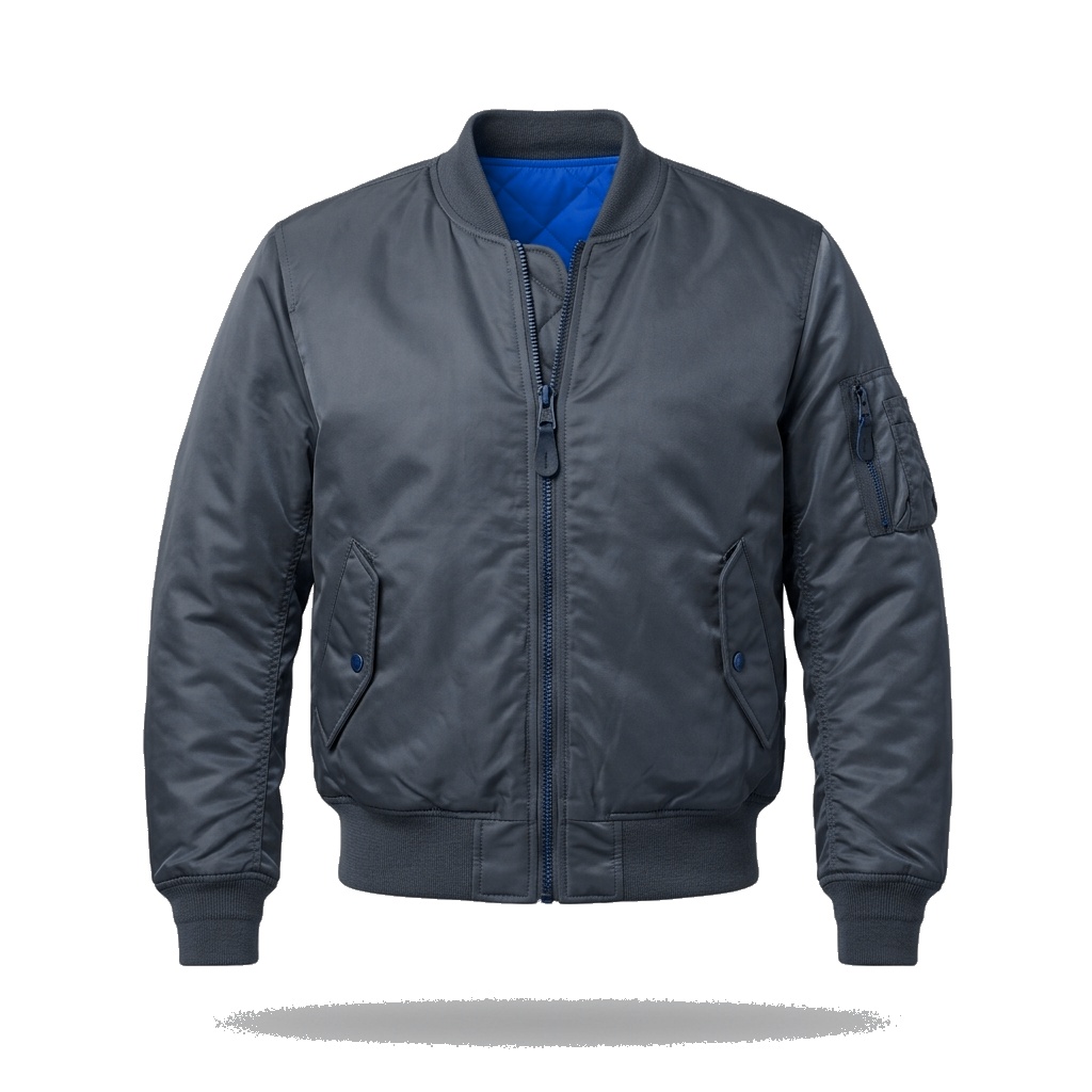 Heavyweight Cotton Twill Bomber Jacket