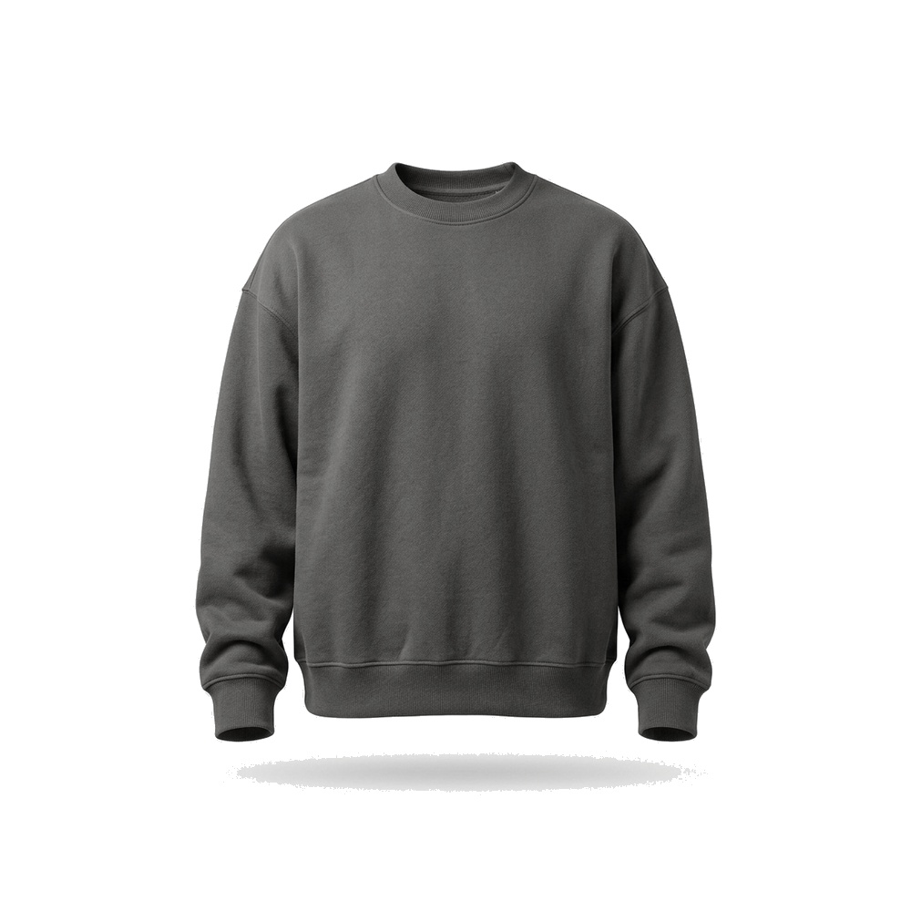 Distressed Hem Oversized Knit Sweater